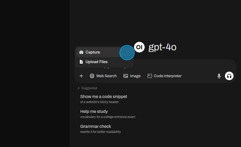 Select Capture